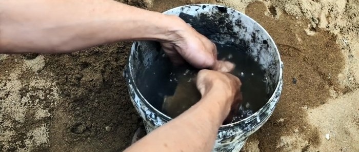 How to make cement pots for houseplants easily and at almost no cost