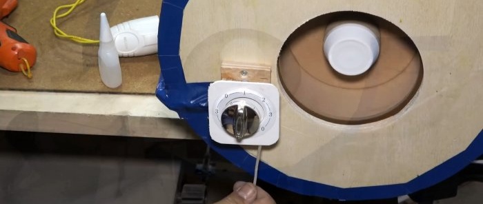 How to make a productive fan for a workshop from wood