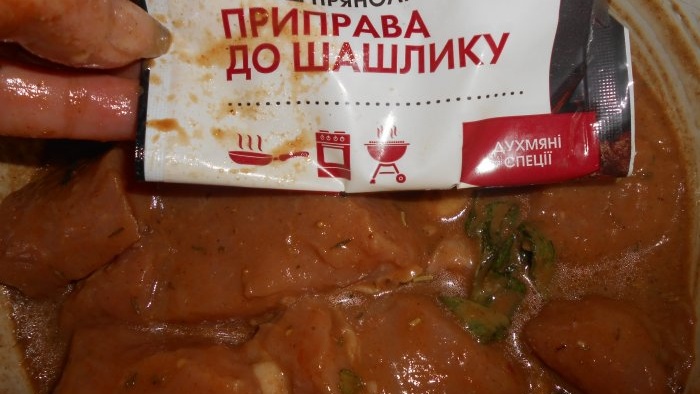 Mayonnaise will make kebab meat softer Simple mayonnaise marinade