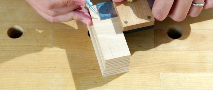 How to make a device for two-angle sharpening of drills from leftover plywood