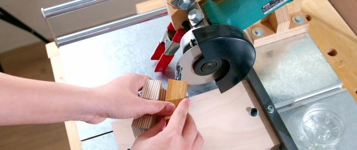 How to make a device for two-angle sharpening of drills from leftover plywood