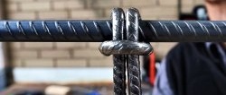 How to tie reinforcement into a knot without heating