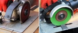 How to make a manual circular saw and a 2 in 1 cross-cutting machine from an angle grinder