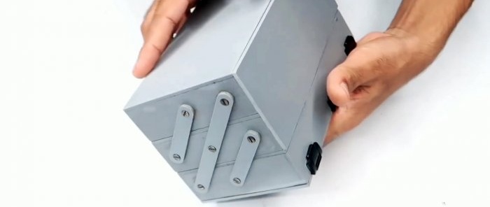 How to make a tool box from PVC pipes