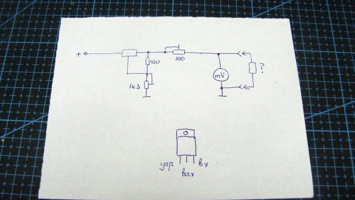 A useful attachment to a multimeter for measuring low-resistance resistors