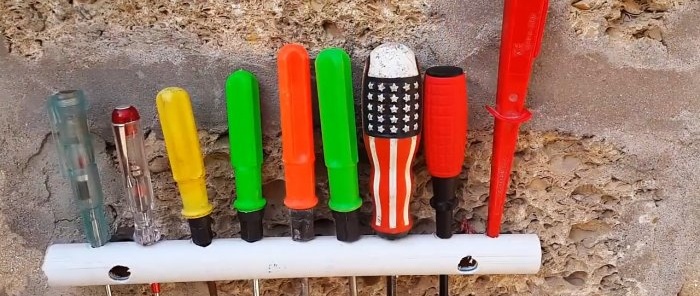 What can be made from scraps of PVC pipes: 5 useful ideas