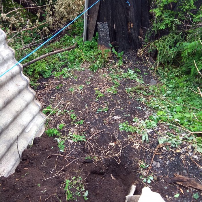 How to build a fence from old slate