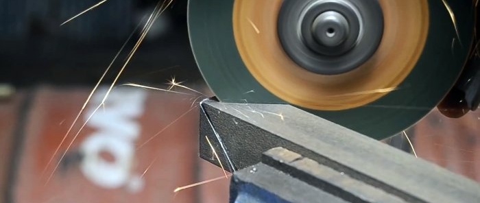 Useful tricks to beautifully weld three or four metal profiles