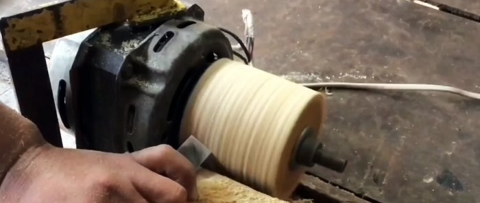 How to make a belt sander based on a washing machine motor