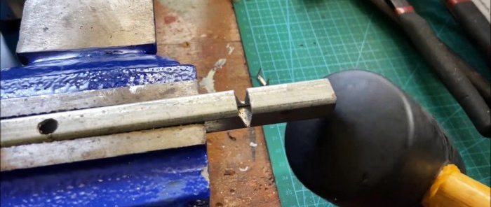 How to make a hot air gun for soldering from a regular soldering iron