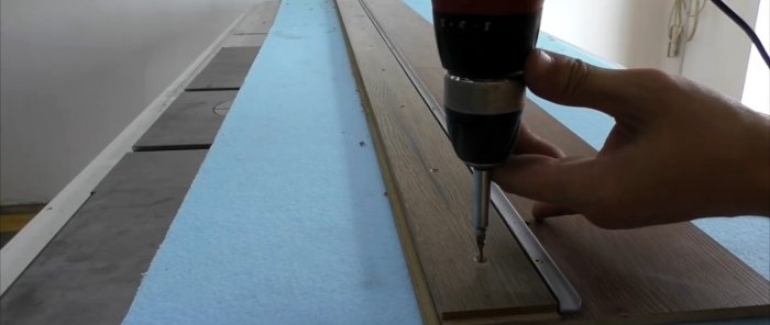 How to make a guide for a hand saw and cut boards exactly like on a stationary circular saw