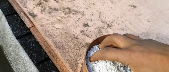 How to make paving slabs cheaply without a vibrating table