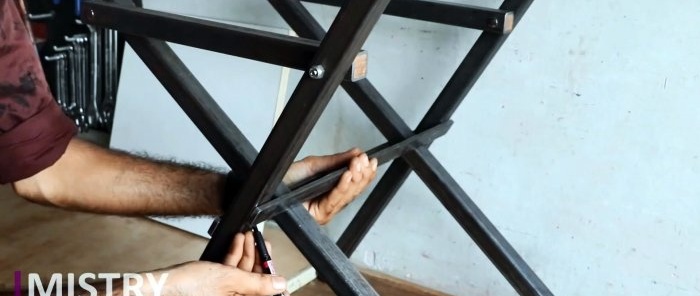 How to make a durable and comfortable folding chair from simple materials with your own hands