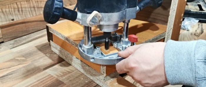 Do-it-yourself grinding thicknesser attachment for a drilling machine