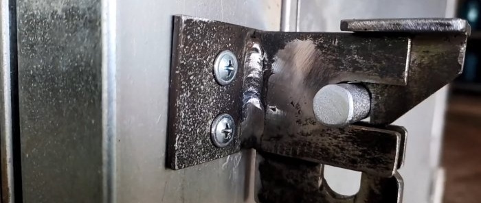 How to Make a Self-Locking Door Latch from Leftover Sheet Metal