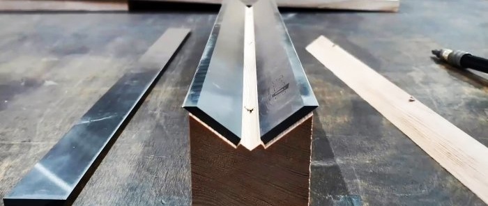 How to sharpen long jointer knives yourself