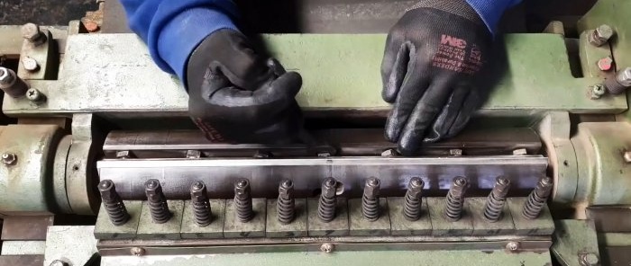 How to sharpen long jointer knives yourself