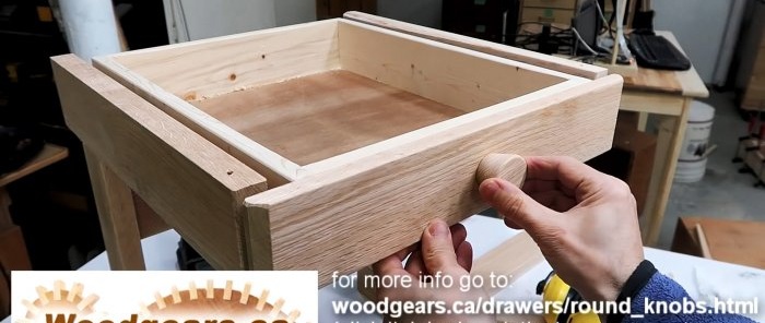 How to easily make round furniture handles without a lathe