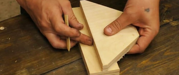 How to make a device for cutting a corner groove for joining penoplex