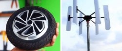 How to make a wind generator from a hoverboard motor wheel