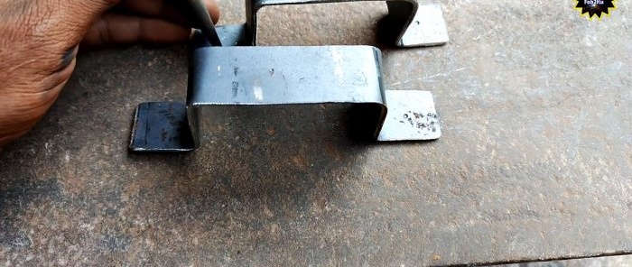 How to modify an anvil with a simple device for making any clamps