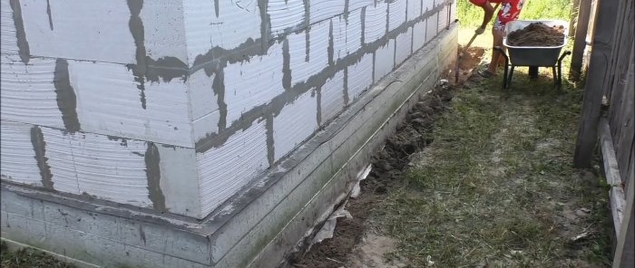 How to reliably and permanently insulate the foundation and plinth with available materials