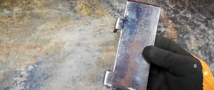 How to make a belt grinder from a grinder with your own hands