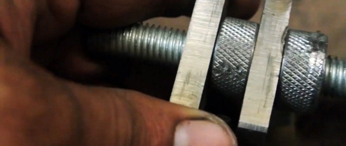 How to make a device for sharpening drills from simple materials