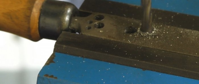 How to sharpen concrete drills for easy drilling of carbide and hardened steels