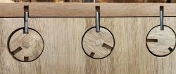 How to make a simple combination lock from wood