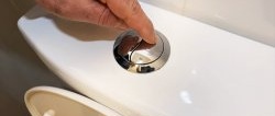 How to easily fix a stuck toilet cistern button