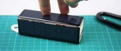 Assembling a miniature tourist power bank on solar panels