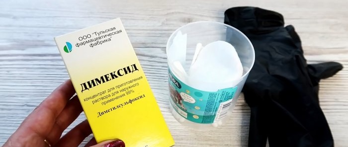 How to easily remove yellow stains from plastic using a cheap pharmaceutical product