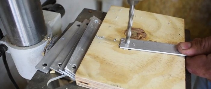 How to make an automatic board clamp