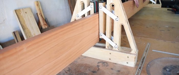 How to make an automatic board clamp