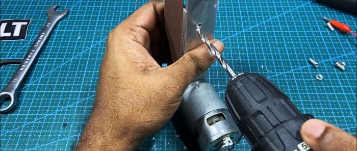 How to Make a Compact Hand Grinder Using a 775 DC Motor