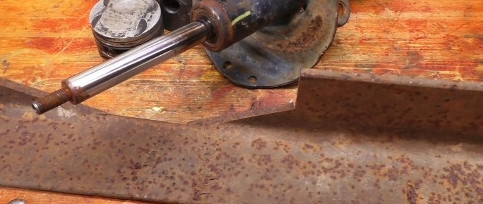 How to make a device for cutting pipe saddles from junk cars