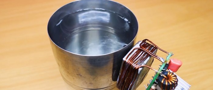 How to make a 12V pocket induction boiler