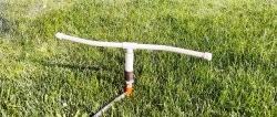 How to make a simple and reliable sprinkler from PP pipe