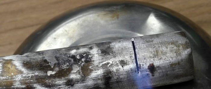 An elementary method for soldering aluminum with a gas torch