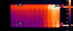 How to make a long radiator heat completely with a side connection