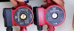 Where should the circulation pump be installed correctly in a heating system: supply or return?