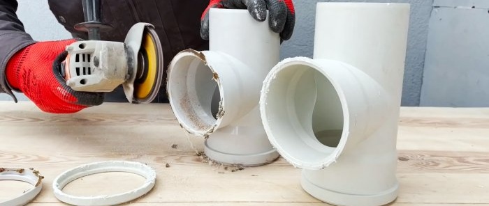 Long-lasting poultry feeder made of PVC pipes