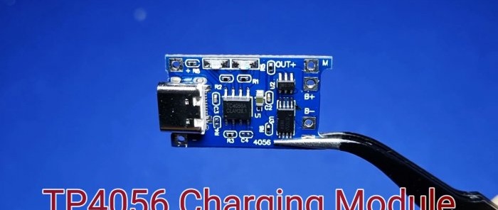 How to make a useful modification for the charging module