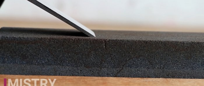 How to make a convenient jig for sharpening chisels