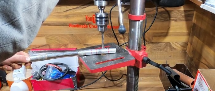 Do-it-yourself soldering iron nozzle for a gas burner