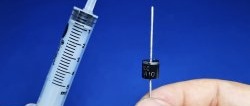 Homemade diode analogue from simple accessories