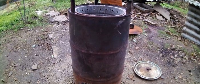 How to Make a Smokeless Stove to Burn Garden Waste