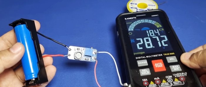 How to connect low-voltage converters in series and get 220 V