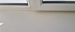 How to clean a plastic window sill from yellow stains, glue, and other contaminants